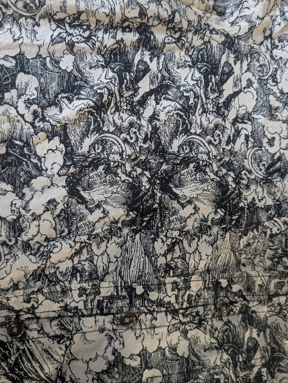 Artsy Button Down - Picture 2 of 2
